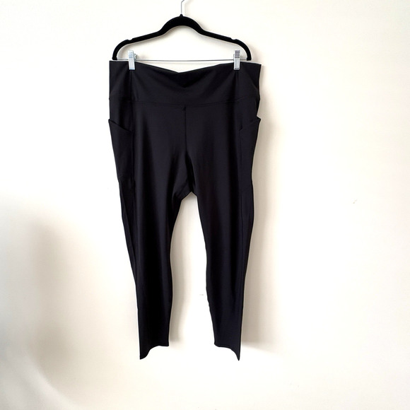 Fabletics PureLuxe Leggings 3X Tall Black Oasis High Waisted Leggings NEW NWT - Picture 6 of 6